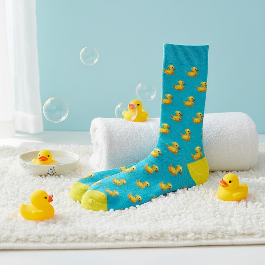 Chaussettes Canards Jaunes