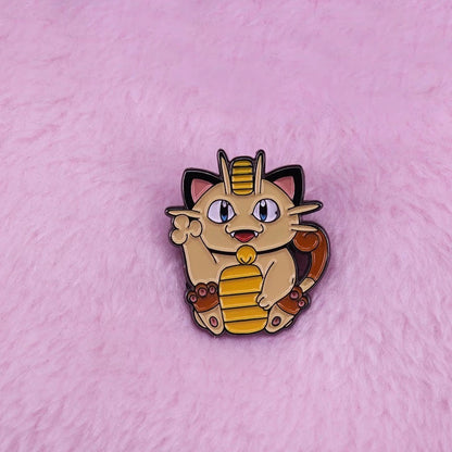 Lucky Cat Meow Pin