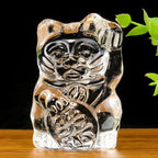 Design-lahja – Statuette Chat Chanceux Blanc - le Chat Chanceux