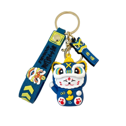 Lucky Cat Keychain