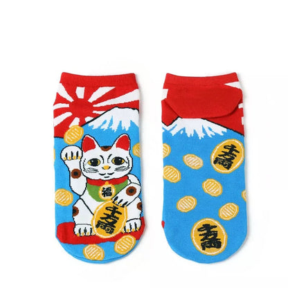 Lucky Cat Socks