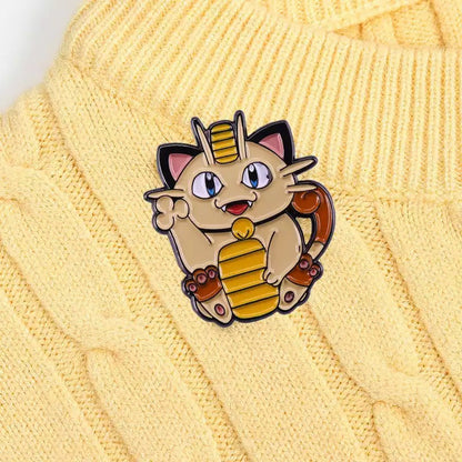 Lucky Cat Meow Pin