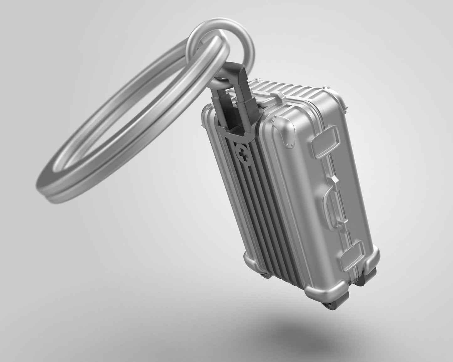Suitcase key ring