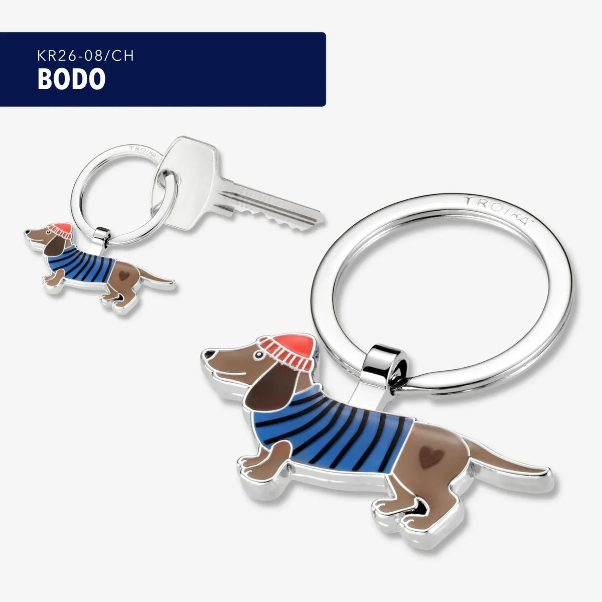 Porte-clés Teckel « BODO »
