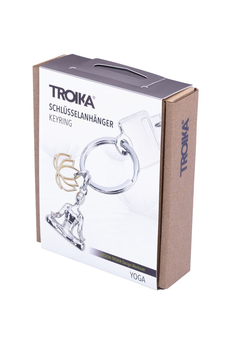 Designcadeau – porte cles yoga troika 