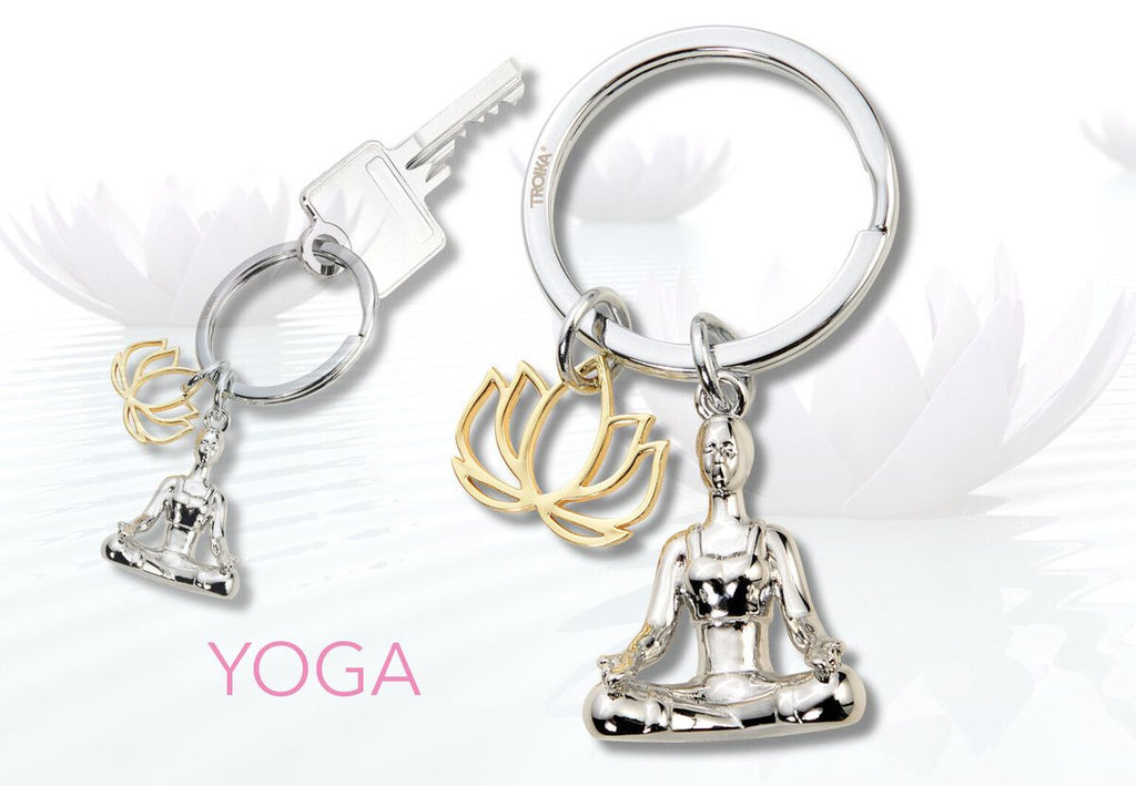 Designcadeau – porte cles yoga troika 