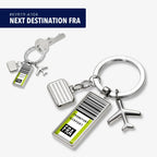 Porte-clés Billet d'Avion FRA – détail 7