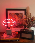 Lampe Néon Lèvres – visuel produit