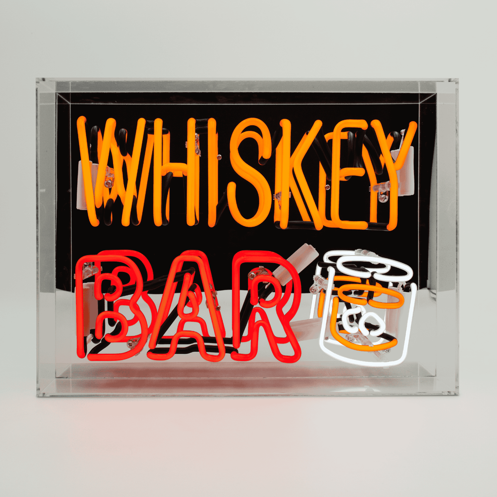 "Whiskey Bar" Neonschild
