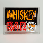 "Whiskey Bar" Neonschild