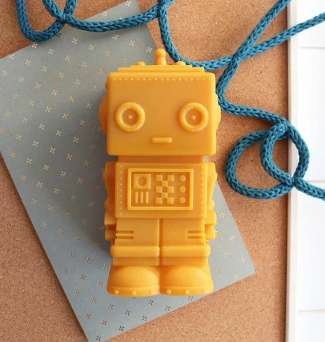 Petite veilleuse Robot Or – vue 2 – A Little Lovely Company