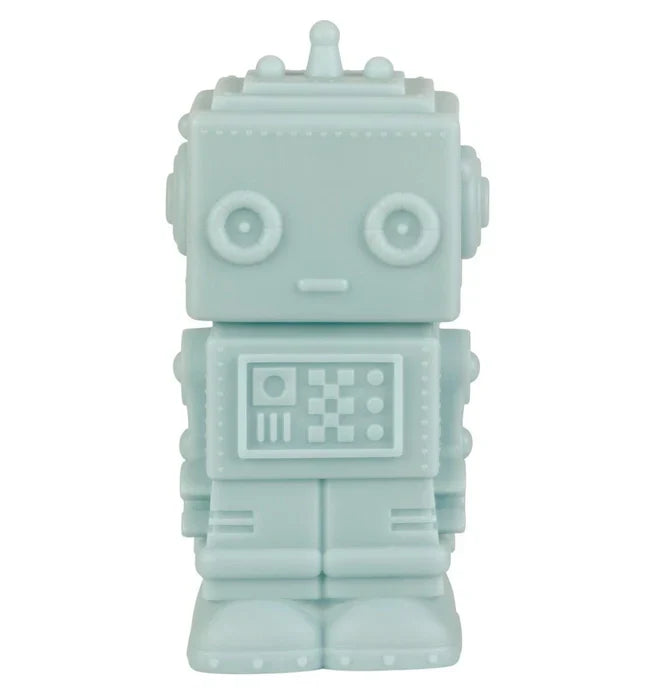 Veilleuse Robot Bleu – vue 3 – A Little Lovely Company
