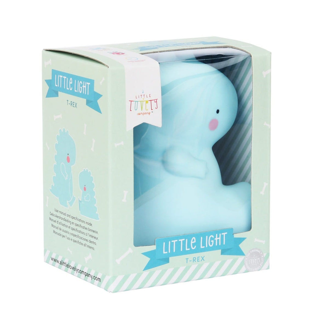 Petite veilleuse T-rex – vue 4 – A Little Lovely Company