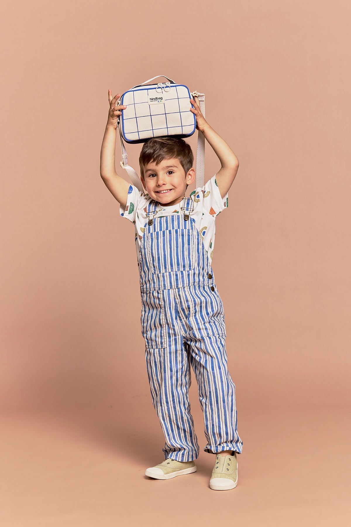 Lunchbag enfant Elsa Tricolore Carreaux