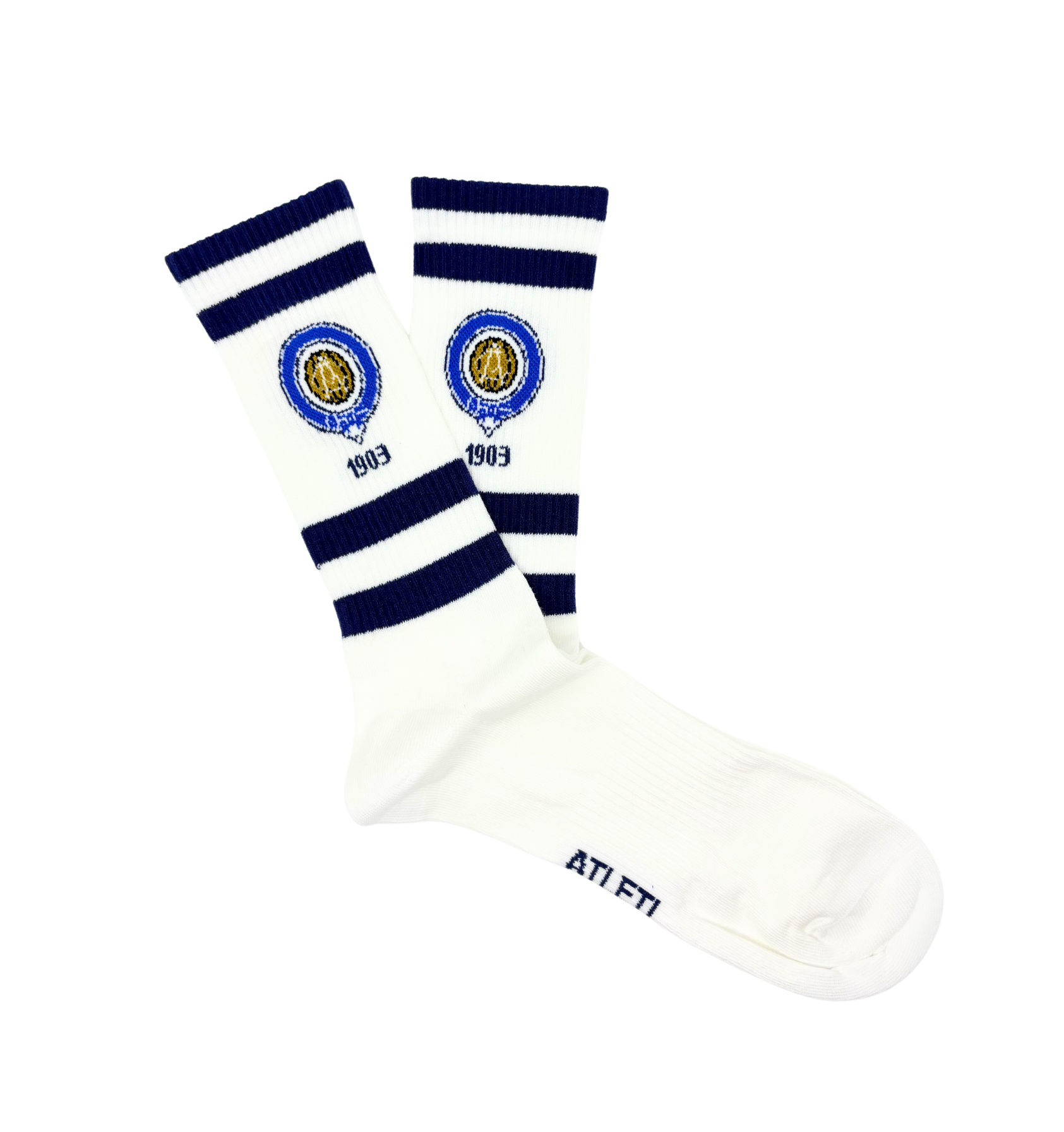 Chaussettes Atlético de Madrid « Premier Blason » – Blanc - Chulé