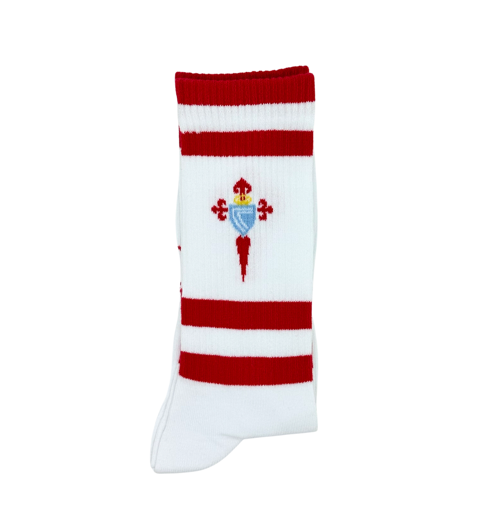 Chaussettes RC Celta de Vigo « Blason Rouge » - Chulé