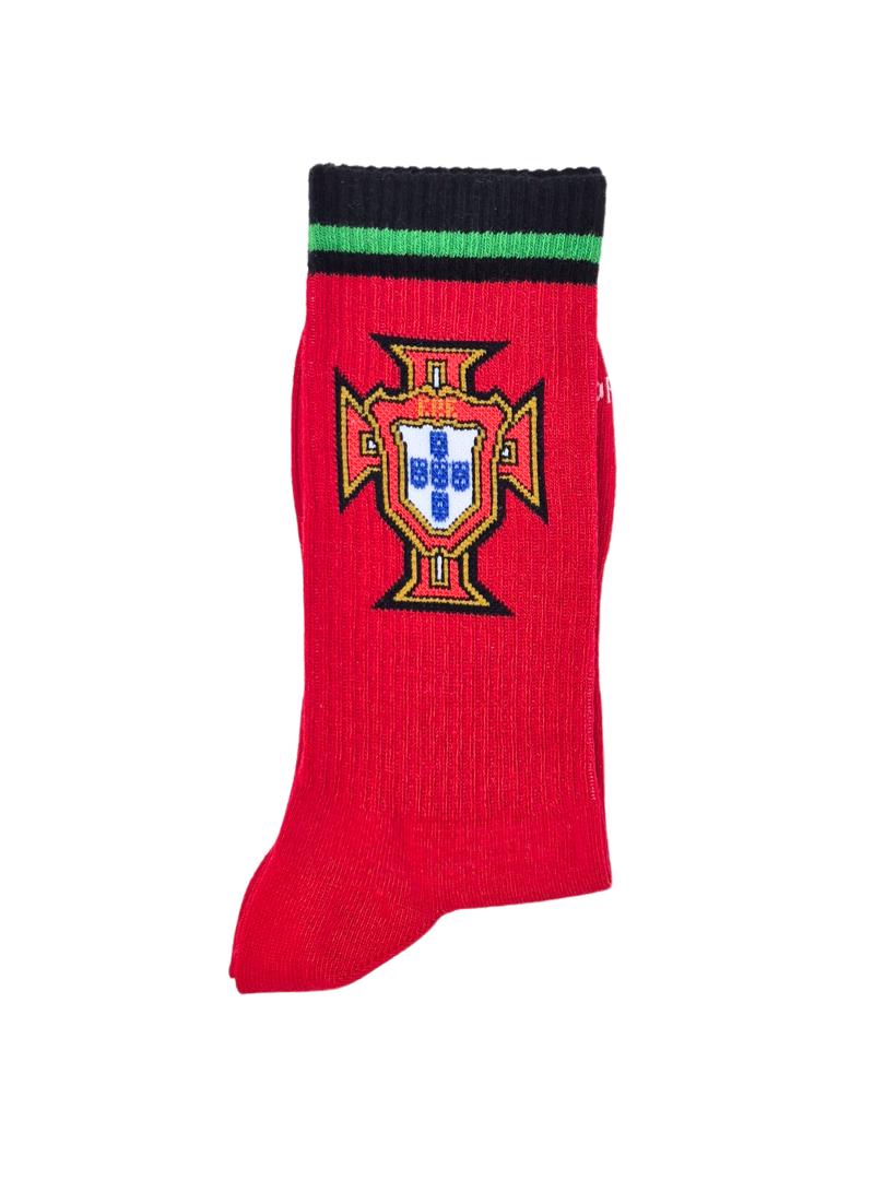 Chaussettes Portugal FPF « Blason » - Chulé