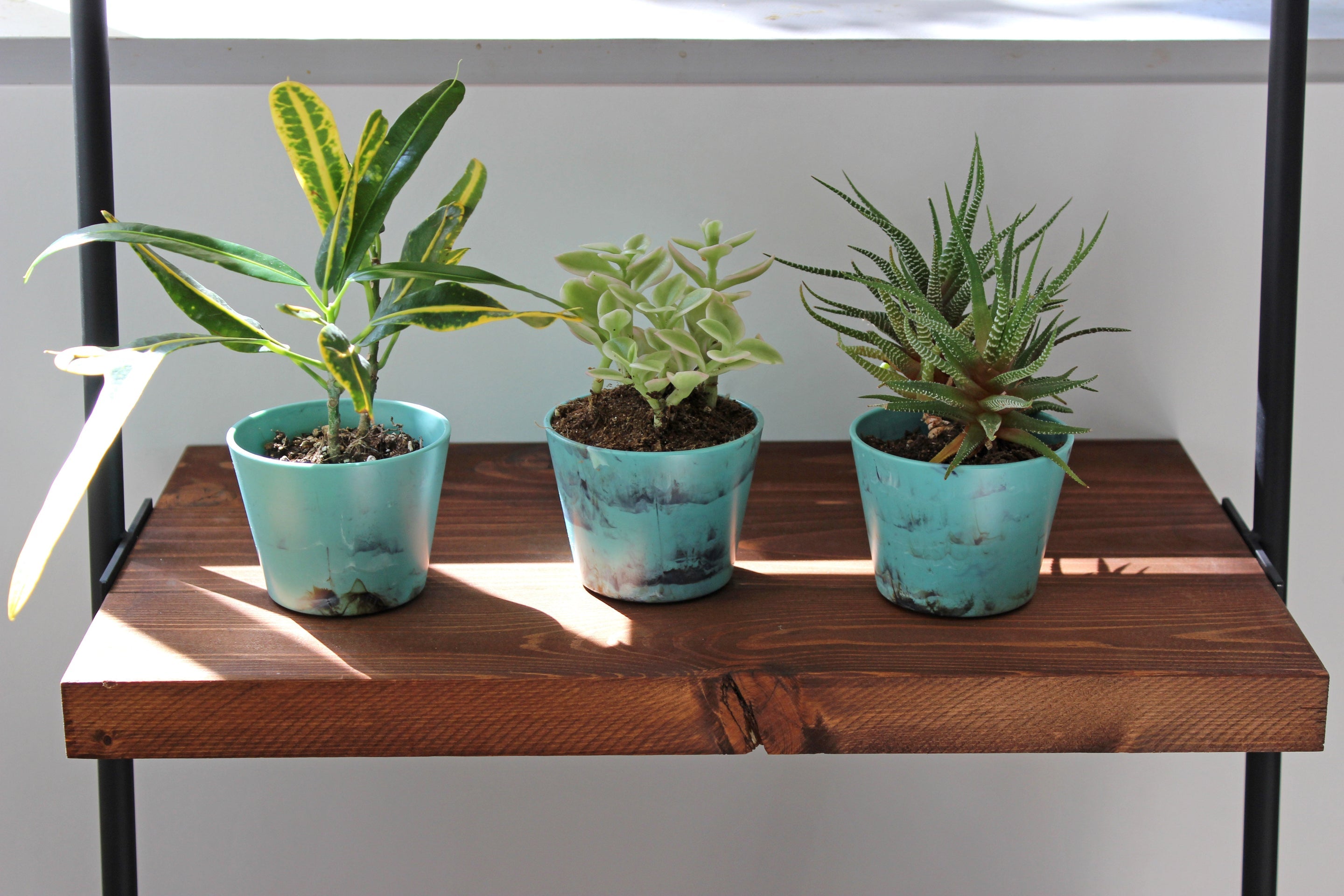 Kleiner marmorter Topf