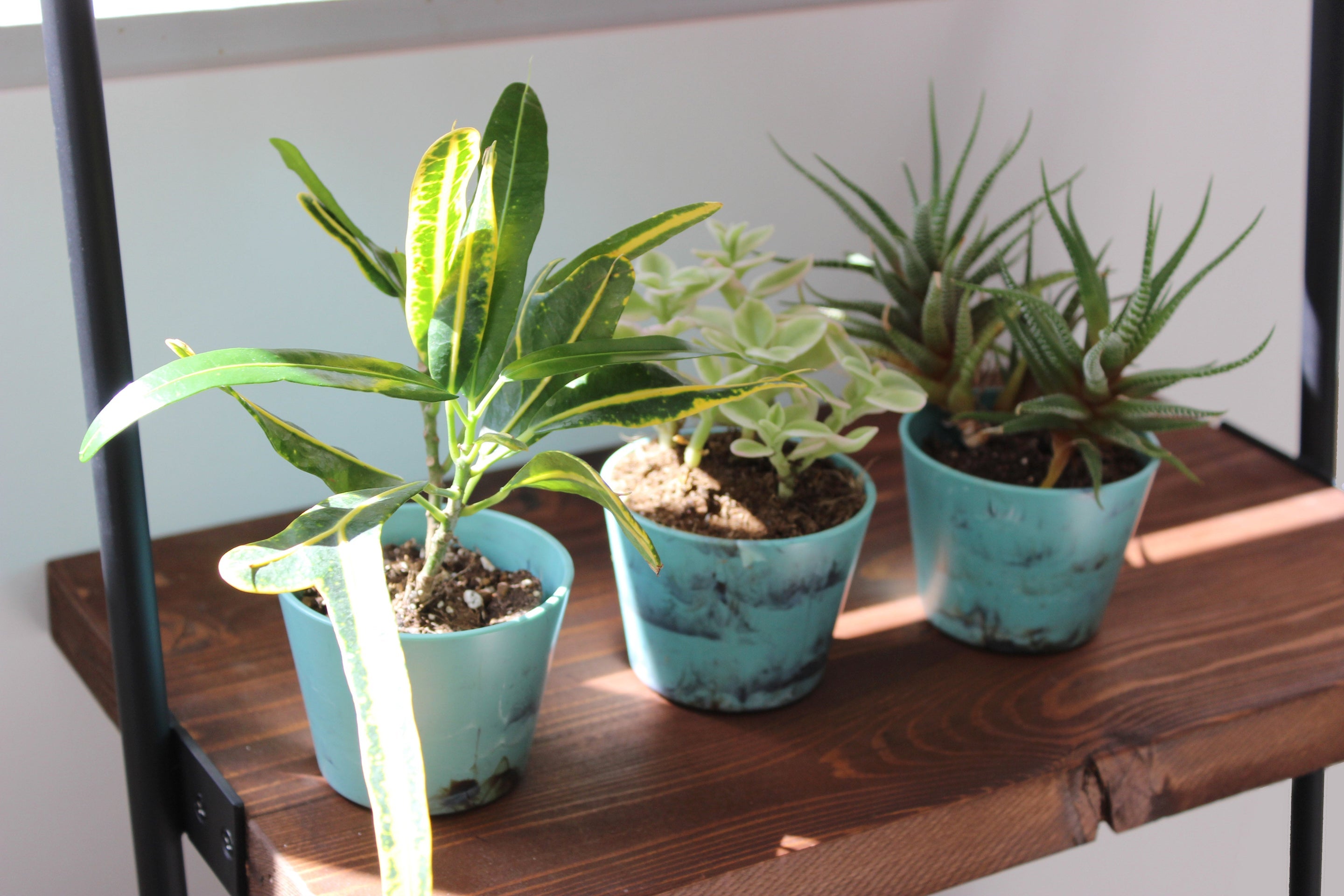 Kleiner marmorter Topf