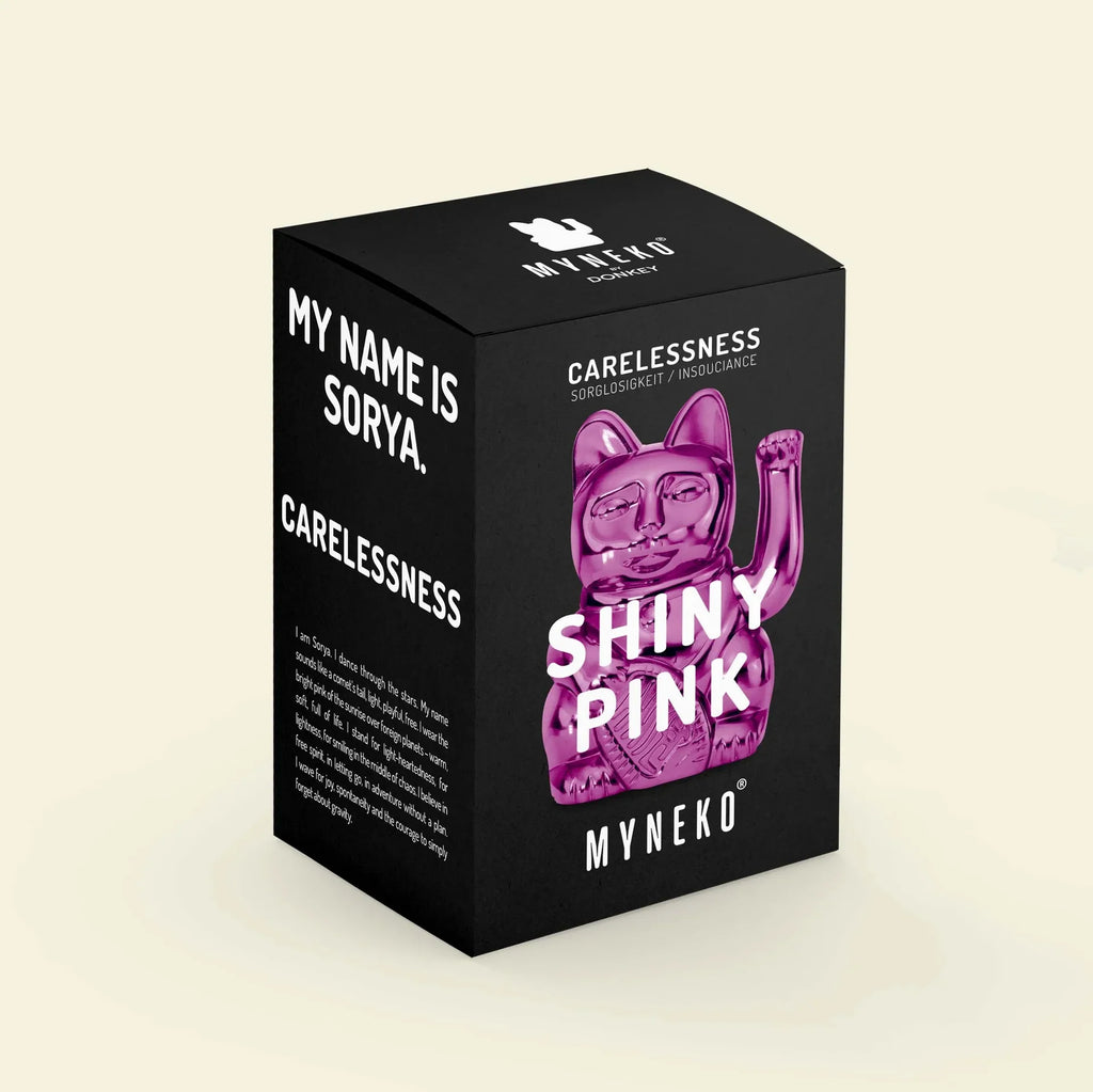 Chat Chanceux Rose Brillant - Cosmic Edition | Designproducten en originele cadeaus