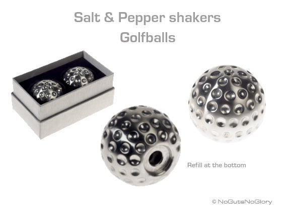 Salière et Poivrière Balle de Golf