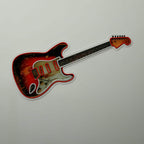 'Electric Guitar' Neon LED Sign - Wall Mounted