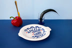 Plat poisson AMOR Pied de Poule – vue produit