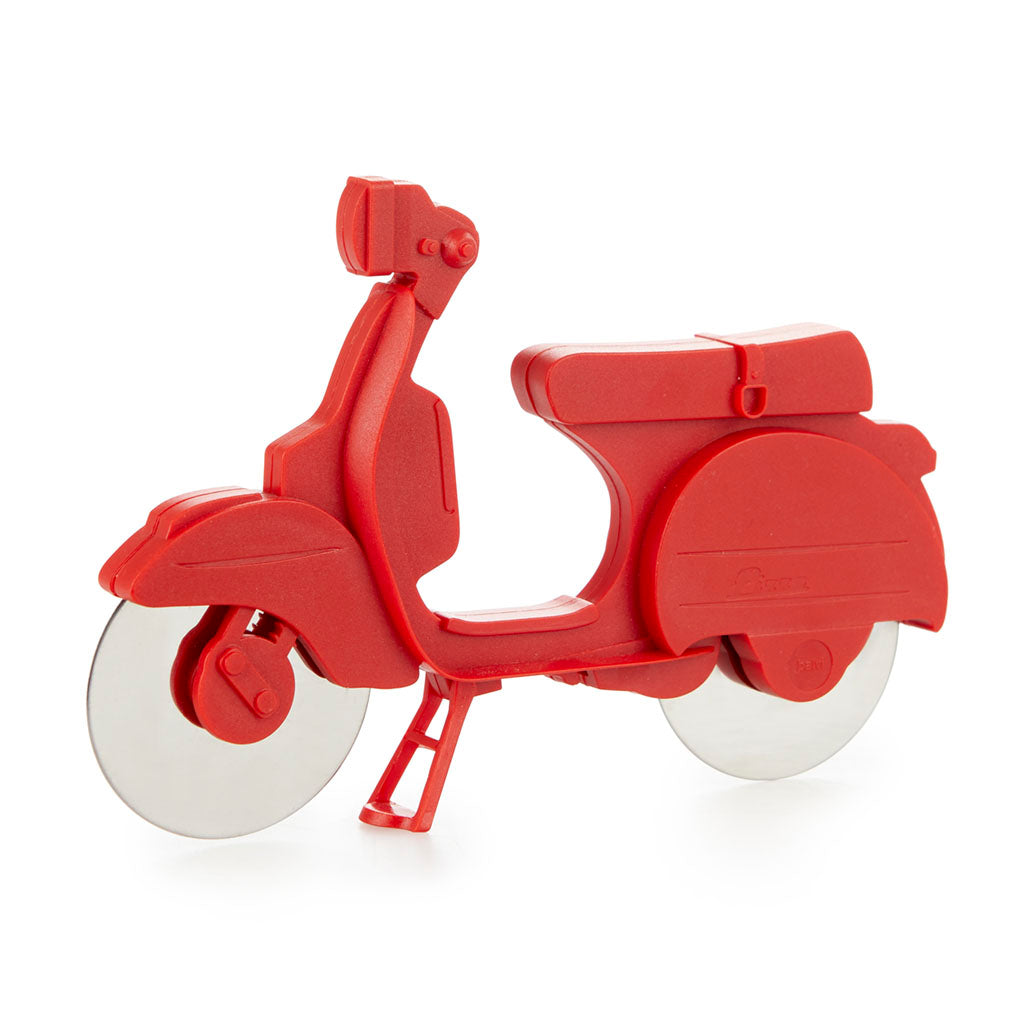 Pizza pyörä Scooter Retro Red