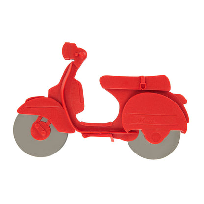 Roulette à pizza Scooter Retro Rouge