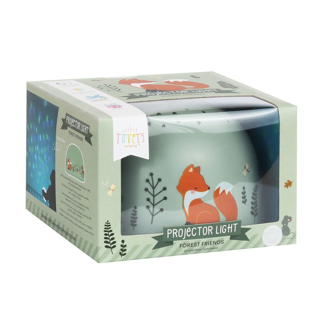 Veilleuse projecteur - Amis de la forêt – vue 7 – A Little Lovely Company