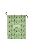 Pochon cadeau réutilisable vert matcha