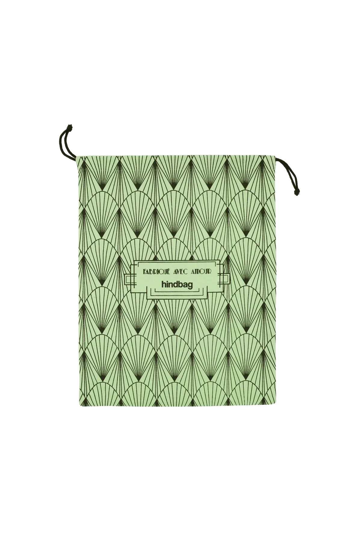 Pochon cadeau réutilisable vert matcha