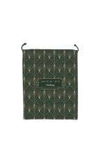 Pochon cadeau réutilisable vert