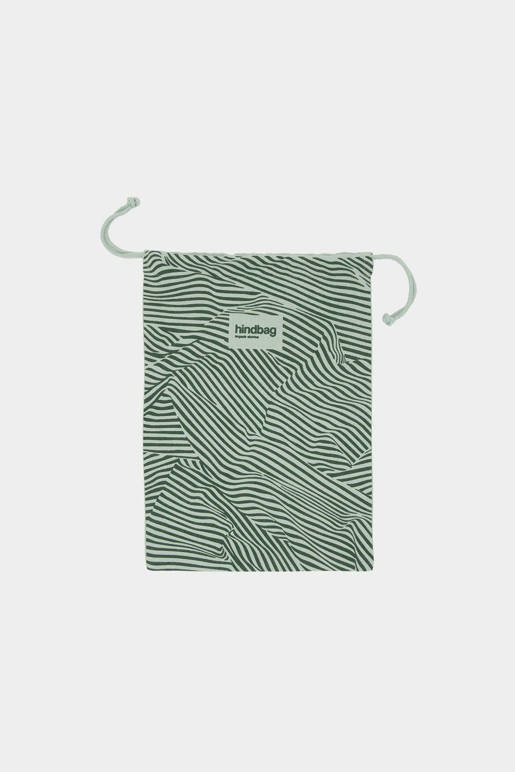 Pochon cadeau Rayure Vert