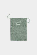 Pochon cadeau Rayure Vert