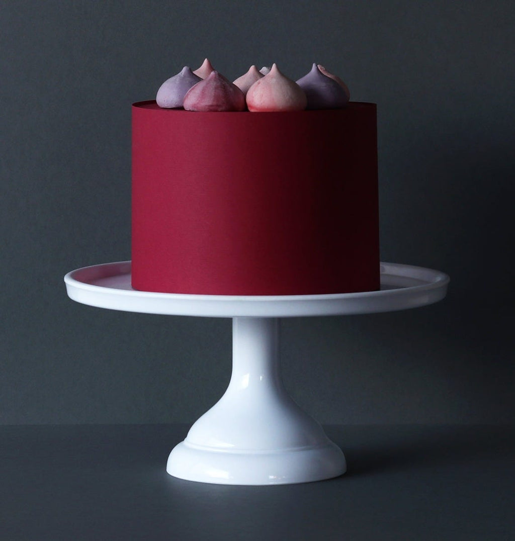 Présentoir à gâteau - petit format - blanc – vue 2 – A Little Lovely Company