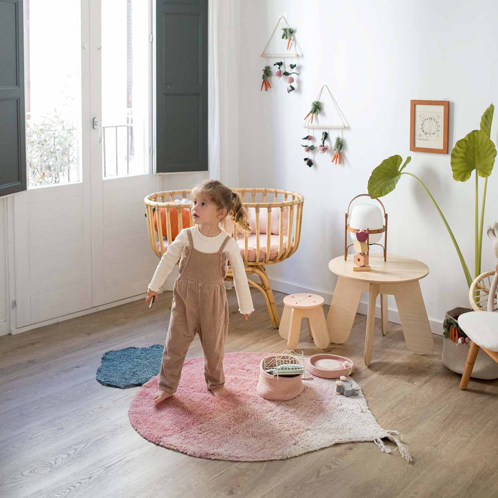 Tapis lavable Ramona le Radis – Oli&Carol x Lorena Canals – vue produit 2