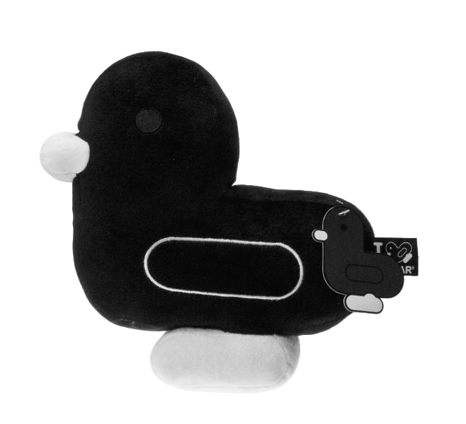 Coussin Canard Noir | Objetos de diseño y regalos originales