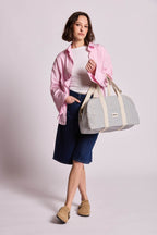 Sac bowling Charlie Rayures bleu