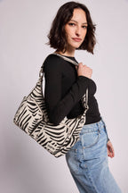 Sac multipocket Emile Zèbre écru
