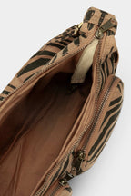 Sac multipocket Emile Zèbre Cannelle