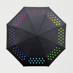 Colour-changing umbrella