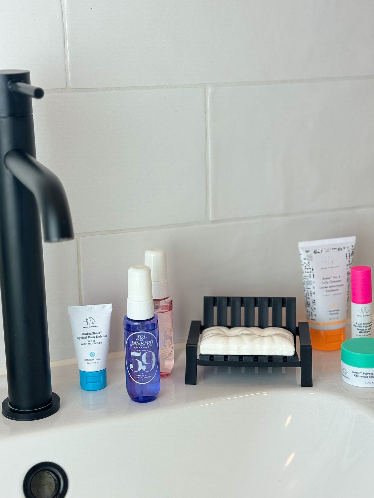 Porte-Savon Banc Soapy Noir
