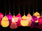 Rosa Dinosaurier-Lichterkette
