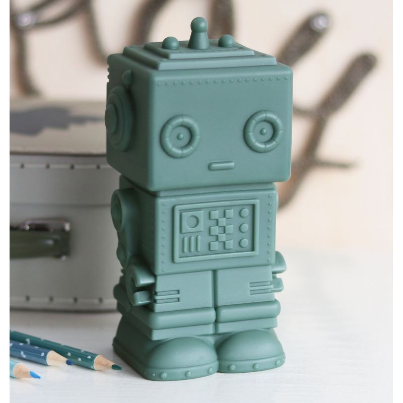 Tirelire Robot Sauge – vue 5 – A Little Lovely Company
