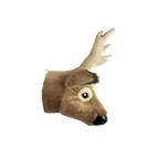 Décoration Murale Peluche Toby le Cerf - Wild & Soft
