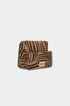 Trousse de toilette XL Alix Zèbre cannelle