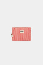 Trousse de toilette Leon Rayures rouge