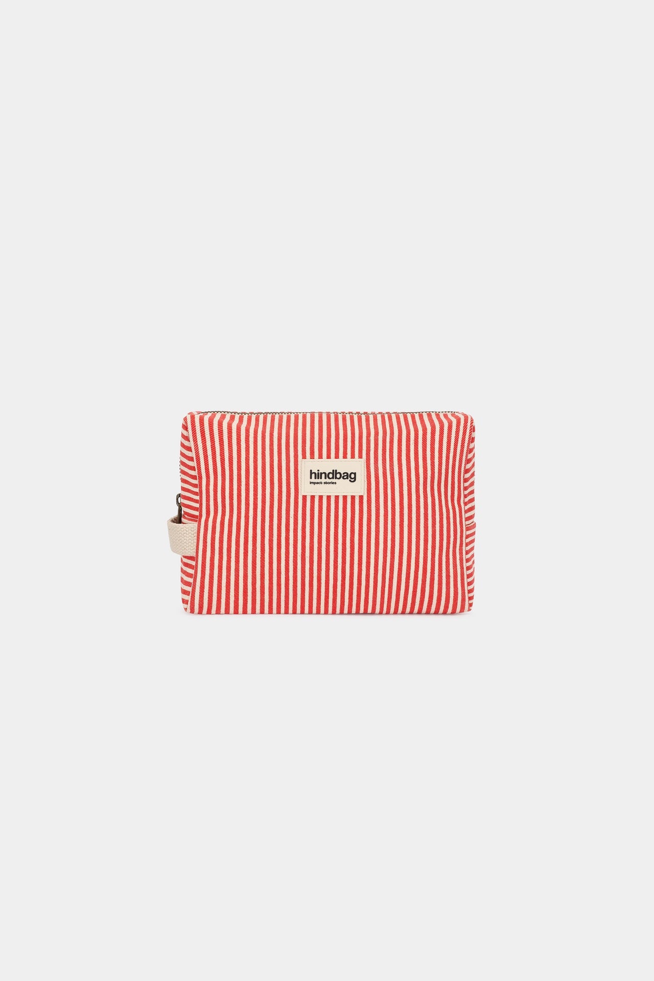 Trousse de toilette Leon Rayures rouge