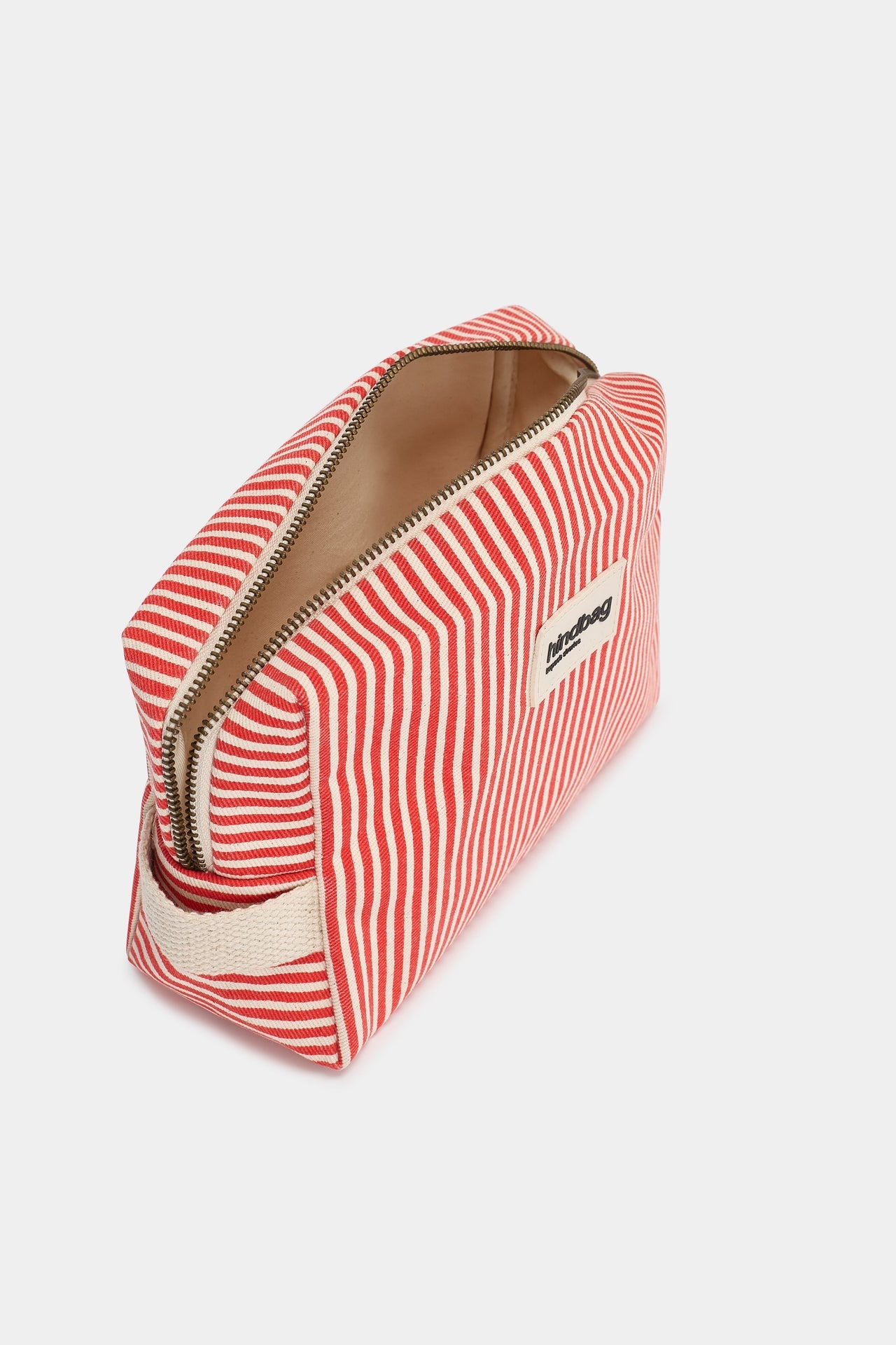 Trousse de toilette Leon Rayures rouge